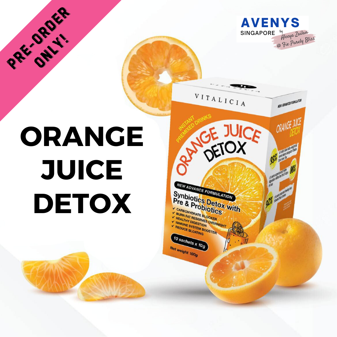 Orange shop juice detox