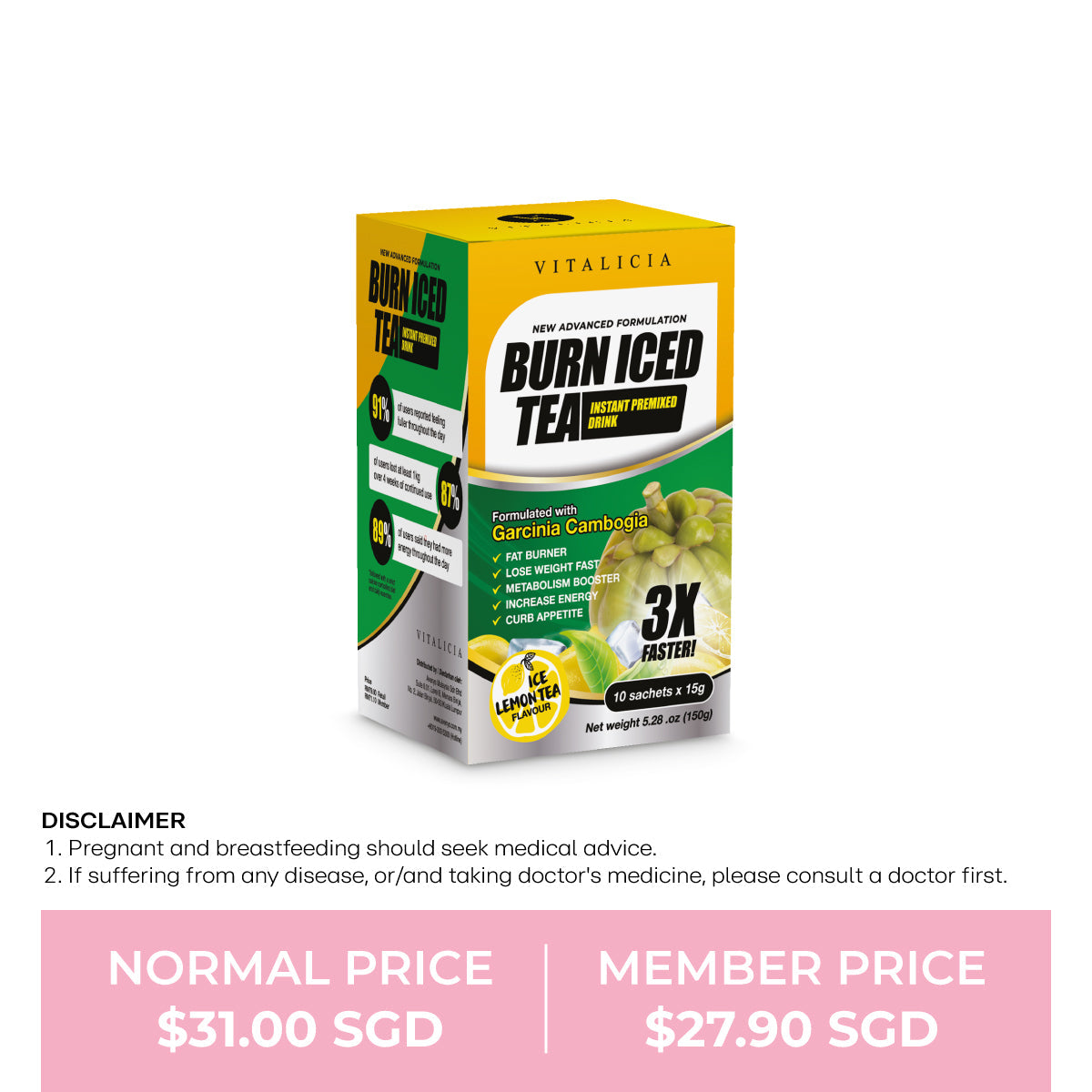 VITALICIA Burn Iced Tea (BIT)(alt)
