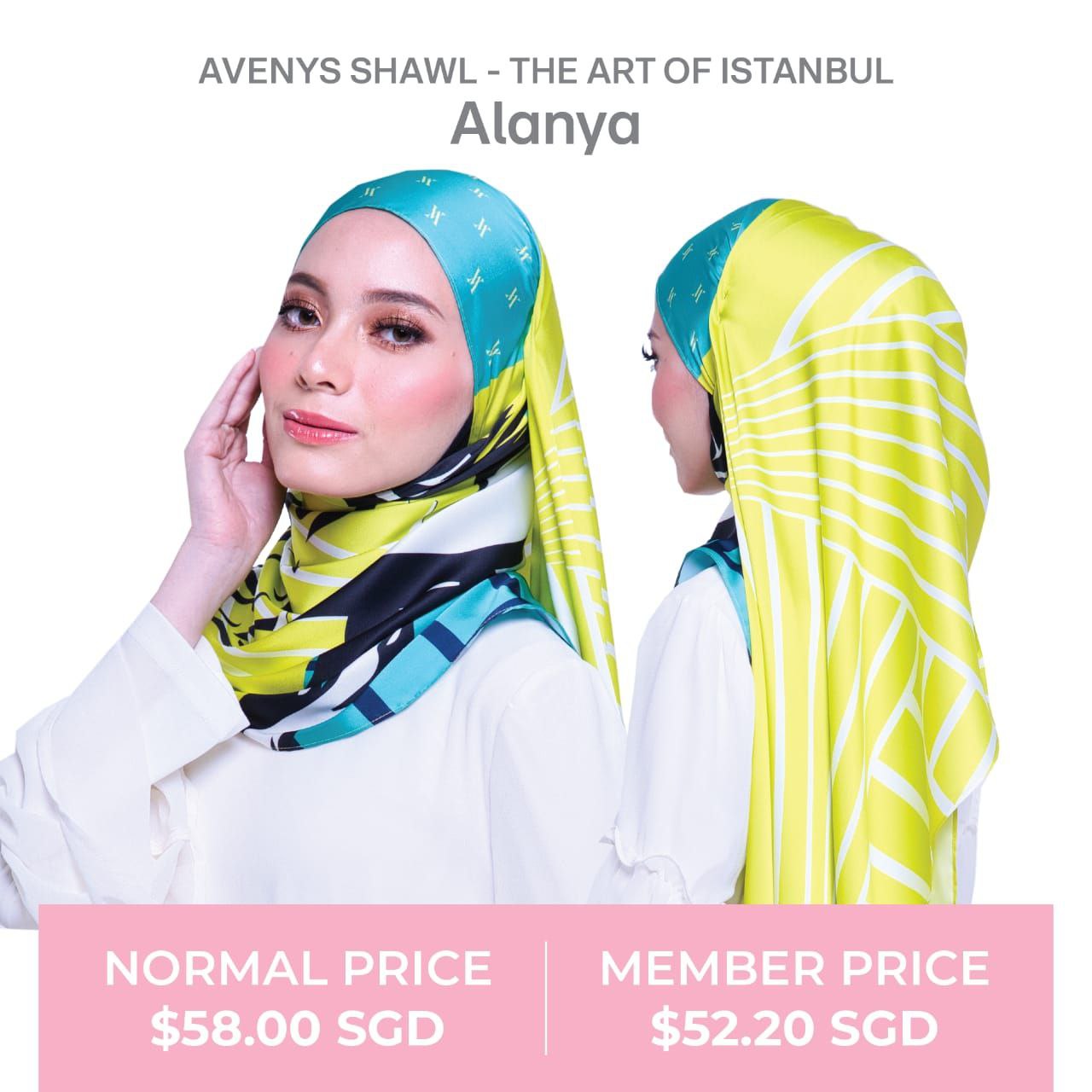 The Art of Istanbul - ALANYA (Shawl)