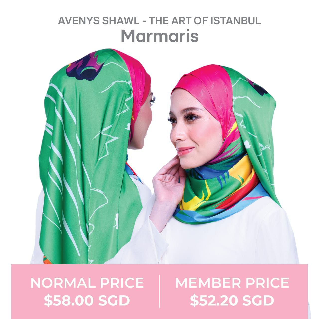 The Art of Istanbul - MARMARIS (Shawl)