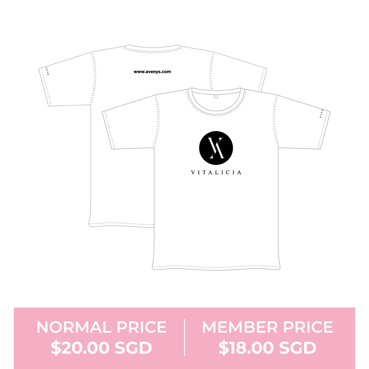 VITALICIA logo T-Shirt