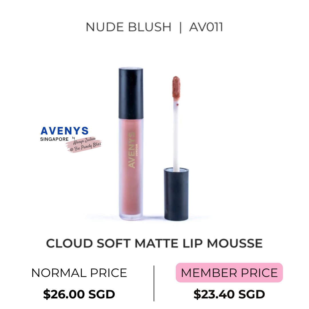 AVENYS Cloud Soft Matte Lip Mousse - NUDE