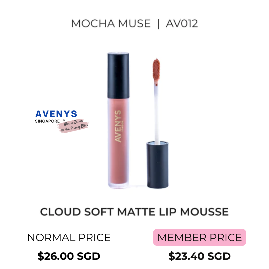 AVENYS Cloud Soft Matte Lip Mousse - NUDE