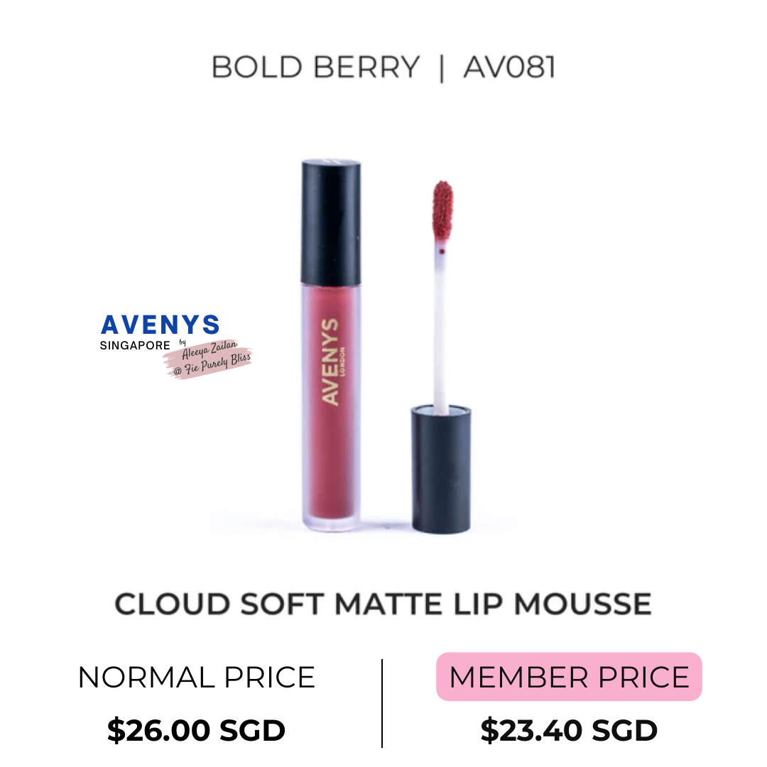 AVENYS Cloud Soft Matte Lip Mousse - PLUMS