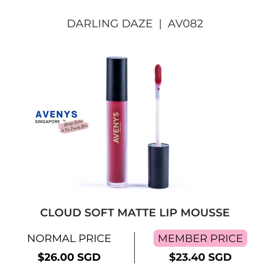 AVENYS Cloud Soft Matte Lip Mousse - PLUMS