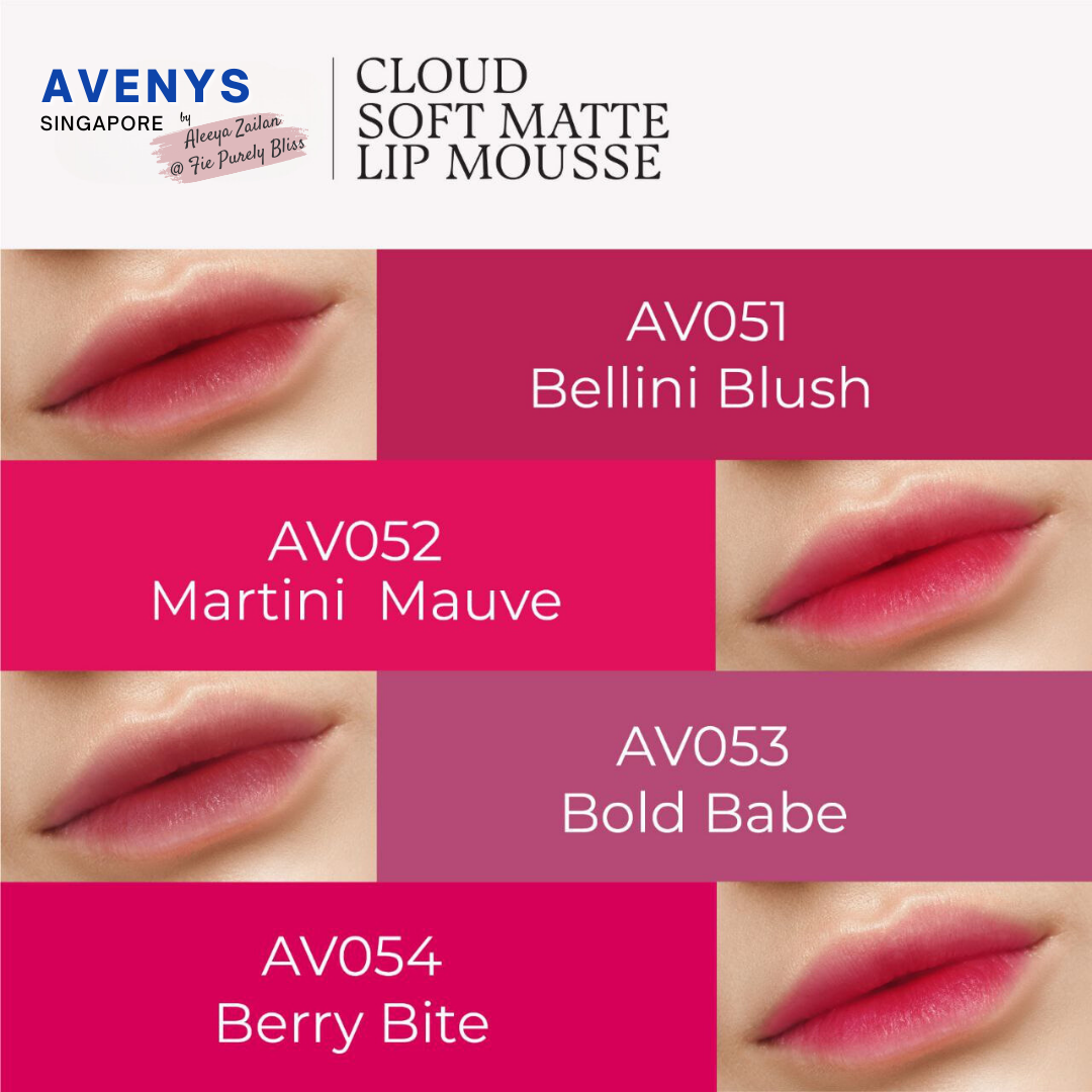 AVENYS Cloud Soft Matte Lip Mousse - PINK