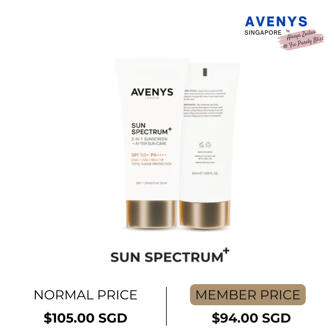 AVENYS Sun Spectrum+ 2 In 1 Sunscreen + After Sun Care (Dry/ Sensitive Skin)