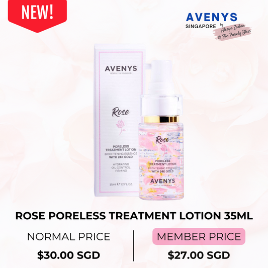 Avenys Rose Poreless Treatment Lotion 35ML