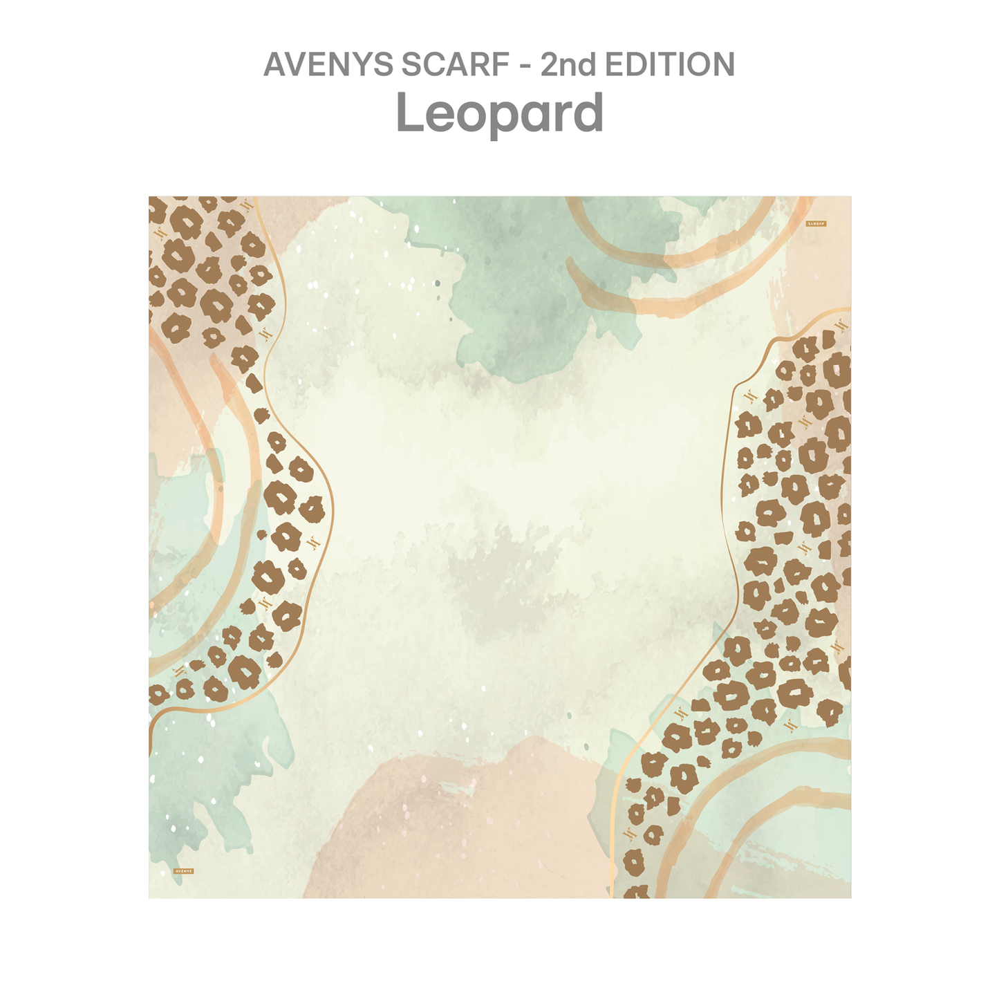 AVENYS Scarf (2nd Edition) - Leopard