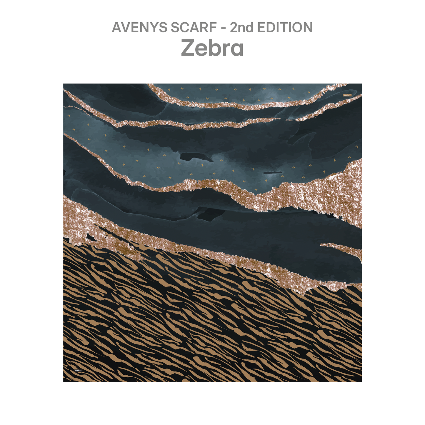 AVENYS Scarf (2nd Edition) - Zebra